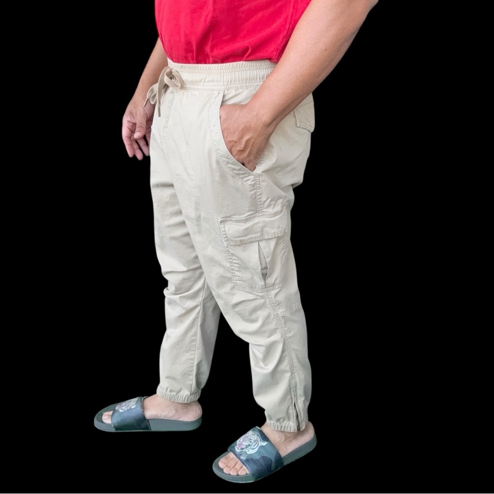 Polo Ralph Lauren Men's Beige Cargo Pants tapered size Large